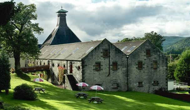 Dewar's Distillery near Pitlochry